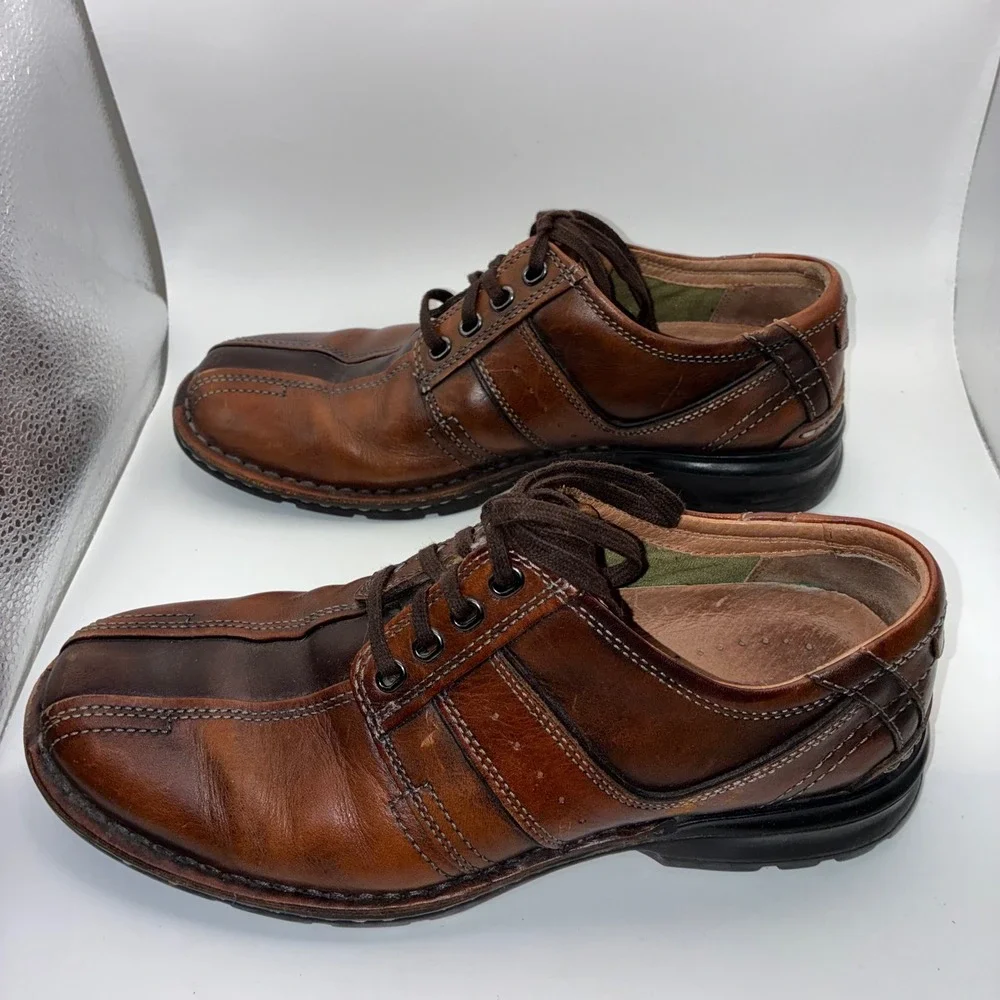 Clarks mens leather